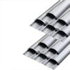 10 15 20 30 Pcs Wire Guard Raceway Channel Cover, Cable Cord Line Cover with Adhesive Backing, 79 72 60 in Length Stainless Steel Wire Guard(10 pcs,L W 60in x 1.6in) view 2