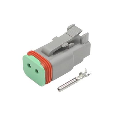 2Pin DT04-2P-P004 / DT06-2S-P004 Automotive Water Proof Connectors Series Male Female Pulg Additional Terminal(DT06-2S-P004)