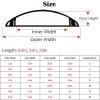 60 72 79 in Length Stainless Steel Cable Raceway, 10 15 Pcs Cord Cover Cable Trough On Wall, Wire Protector Self-Adhesive for Living Room, Bedroom, Bathroom(15 pcs,L W 72in x 2.2in) view 2