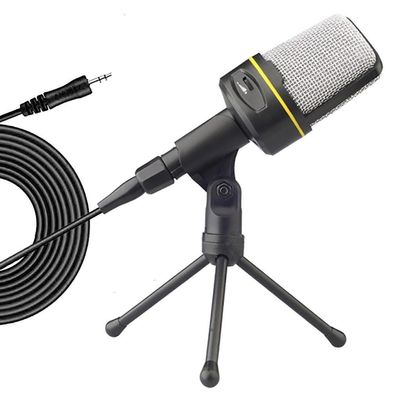 ECVGHD SF920 3.5mm Microphone Gaming Condenser Microphone with Brackets for Computer