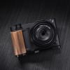 Wood Wooden Aluminum Alloy L Hand Grip Base Plate for Ni kon ZR Cinema Camera (Walnut (Weight: 69g)) view 1