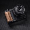 Wood Wooden Aluminum Alloy L Hand Grip Base Plate for Ni kon ZR Cinema Camera (Walnut (Weight: 69g)) view 3