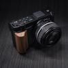 Wood Wooden Aluminum Alloy L Hand Grip Base Plate for Ni kon ZR Cinema Camera (Walnut (Weight: 69g)) view 4