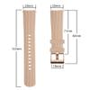 20mm Original Watch Band For Garmin Vivoactive 3 Venu 2 SQ Vivomove HR Forerunner 645 245m Silicone Strap Watchband Accessories (20mm Universal,Medium) view 3