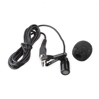 ECVGHD Easy to Install 3.5mm Lavalier Lapel Microphone for Hands Free Communication