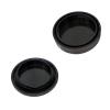 1-10Pairs Camera Body Cap + Rear Lens Cap Protector for Canon for eos RF Mount Full Frame Camera Excellent(1pcs) view 2