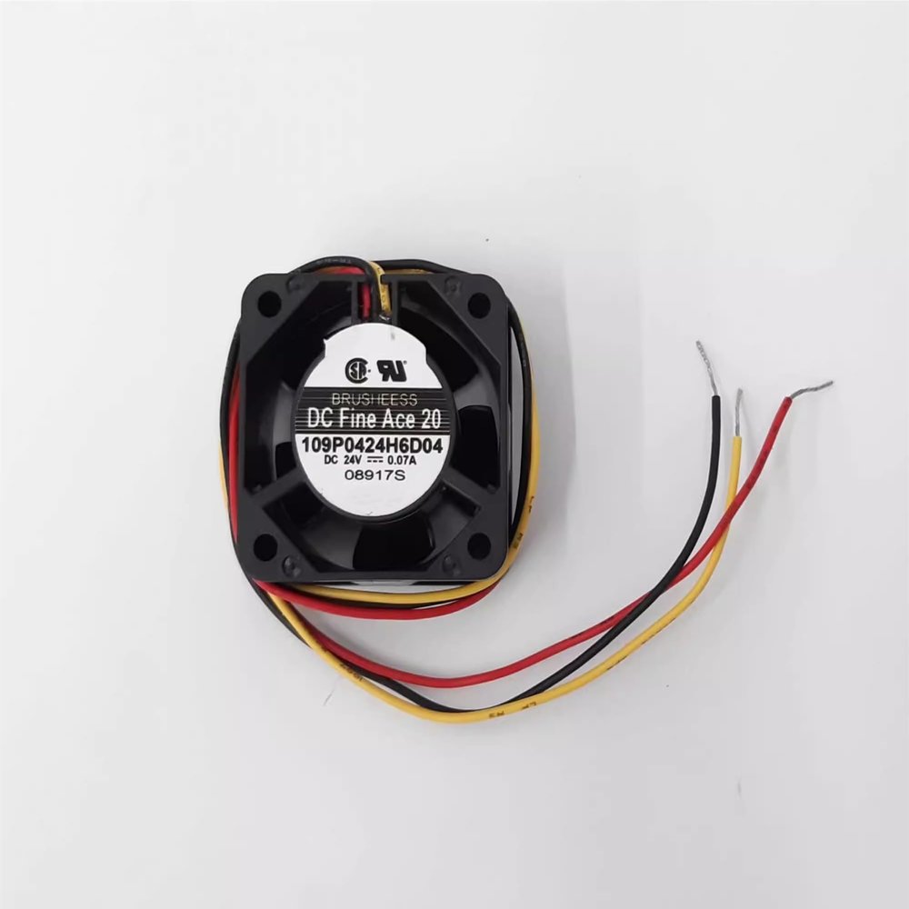 109P0424H6D04 4020 3-Wire DC24V 0.07A 1.68W 40x40x20mm 4cm Inverter Cooling Fan