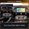 4G+128G Android 15 Car Stereo for Fiat 500 2007-2015, Wireless CarPlay Android Auto, 7'' IPS HD Touch Screen Car Stereo with GPS, WiFi, Bluetooth 5.0, FM, 32 EQ, SWC, Backup Camera view 2