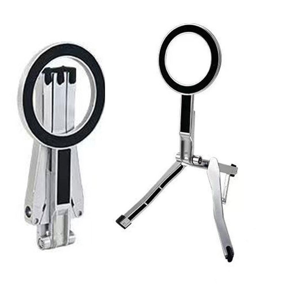 2025 New Magnetic Phone Holder, 4 in 1 Foldable Tripod & Selfie Stick & Desktop Stand & Grip, Hands-Free for Shooting Live Streaming, Compatible with Cell Phones