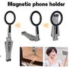 2025 New Magnetic Phone Holder, 4 in 1 Foldable Tripod & Selfie Stick & Desktop Stand & Grip, Hands-Free for Shooting Live Streaming, Compatible with Cell Phones view 2