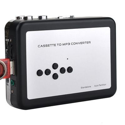 ECVGHD Digital Audio Cassette to Aux Adapter Cassette Player Converts Tape to MP3