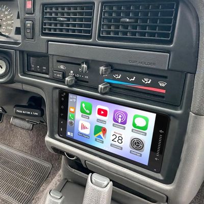 2GB+64GB Android 15 Car Radio Stereo for Toyota 4Runner 1990-1995 with Wireless CarPlay Android Auto,7" Touch Screen Head Unit GPS Radio for Toyota 4Runner 1990-1995 with GPS FM Bluetooth WiFi DSP SWC
