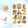 100Pcs Funny Banana Stickers  Cute Fruit-Themed Aesthetic Vinyl Waterproof Sticker for Laptop, Water Bottle, Skateboard, Phone, Scrapbook view 4