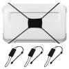 3 PCS Thickened Fishing Finder Cover Straps, Adjustable Fish Finder Bungee for Securing Graph Cover for Travel (Black) view 1