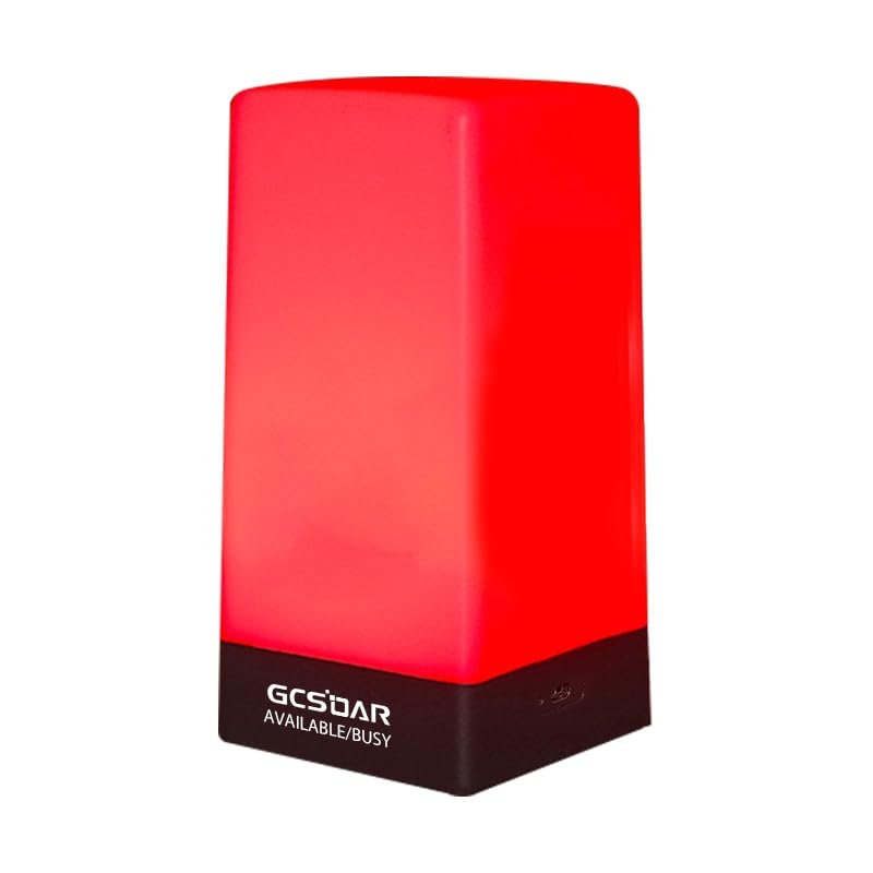 GCSOAR 670nm Red Lamp Sleep Light Melatonin Promoting Natural Sleep Aid, No Blue, Bedroom & Nursery Nightlight
