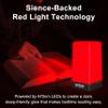 GCSOAR 670nm Red Lamp Sleep Light Melatonin Promoting Natural Sleep Aid, No Blue, Bedroom & Nursery Nightlight view 3
