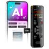 AI Digital Voice Recorder 128GB: AI Transcribe & Summarize Voice Activated Recorder with Playback | OTG - Portable Tape Recorder for Meeting & Lectures view 1