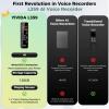 AI Digital Voice Recorder 128GB: AI Transcribe & Summarize Voice Activated Recorder with Playback | OTG - Portable Tape Recorder for Meeting & Lectures view 2