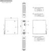XDR-120E-24 AC/DC 24V 5A 120W Ultra Slim Industrial DIN Rail Power Supply Single Output Provided by KAINSC Products view 4