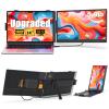 14" Dual Laptop Screen Extender - Ultra Thin Portable Monitor | FHD 1080P USB-C/HDMI Plug & Play | Lightweight Travel Display for Mac/Windows (13-17.3" Laptop) | Multi-Tasking Boost for Work & Gaming view 1