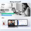 14" Dual Laptop Screen Extender - Ultra Thin Portable Monitor | FHD 1080P USB-C/HDMI Plug & Play | Lightweight Travel Display for Mac/Windows (13-17.3" Laptop) | Multi-Tasking Boost for Work & Gaming view 2
