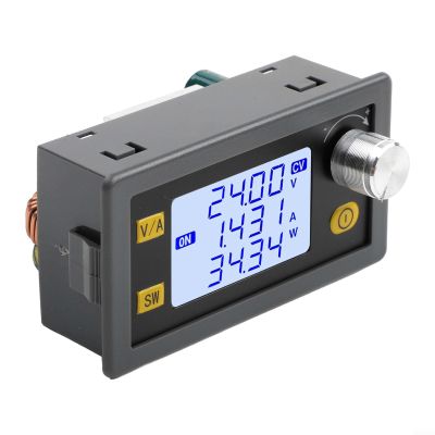 Adjustable Voltage Regulator DC, CNC DC Step-Up/Step-Down Voltage Regulator 35W 4A Adjustable Converter with LCD Display, for Laboratory, Camping, Electric Scooters