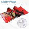 Woman Large Gaming Mouse Pad 40 x 20 in, Mouse Pad Red Desk Mat Large Soft Smooth Surface Stitched Edges Waterproof with Anti-Slip Rubber Base Mousepad for Desk and Computer Accessories PjY13417 4-D view 4