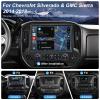13.1" QLED Car Radio Stereo Upgrade for Chevy Silverado & GMC Sierra 2014-2018, 8-core Head Unit 4GB+64GB with CarPlay/Android Auto,2K Touch Screen and 1080P Backup Camera (4+64 Black) view 2