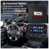 13.1" QLED Car Radio Stereo Upgrade for Chevy Silverado & GMC Sierra 2014-2018, 8-core Head Unit 4GB+64GB with CarPlay/Android Auto,2K Touch Screen and 1080P Backup Camera (4+64 Black) view 3
