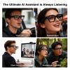 Midaosime AI Smart Glasses with Camera, Voice Assistant, Real-Time Translation, 1080P Video & 8MP Photo, Bluetooth for Music/Calls view 4