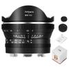 7artisans 6mm F2.0 Fisheye Camera Lens APS-C 220 Diagonal Fisheye Large Aperture Prime Lens 0.1m Minimum Focusing Distance 2 HI 2 ED Metal Clicked Lens(for M43 Mount) view 1