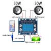 1/3pcs TPA3110 XH-A232 30W+30W 2.0 Channel Digital Stereo Audio Power Amplifier Board DC 8-26V 3A distintivo(3pcs TPA3110 XH-A232) view 2
