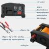 200W Power Inverter 12V DC to 220V AC Converter with Plug Adapter with USB Interface Car Charger Suitable for Use view 2
