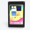 TABcare Acrylic Wall Mount Floating Frameless Display Case with Metal Standoff for iPad Pro 11 2024 M4 2025 M5 (Black) view 2