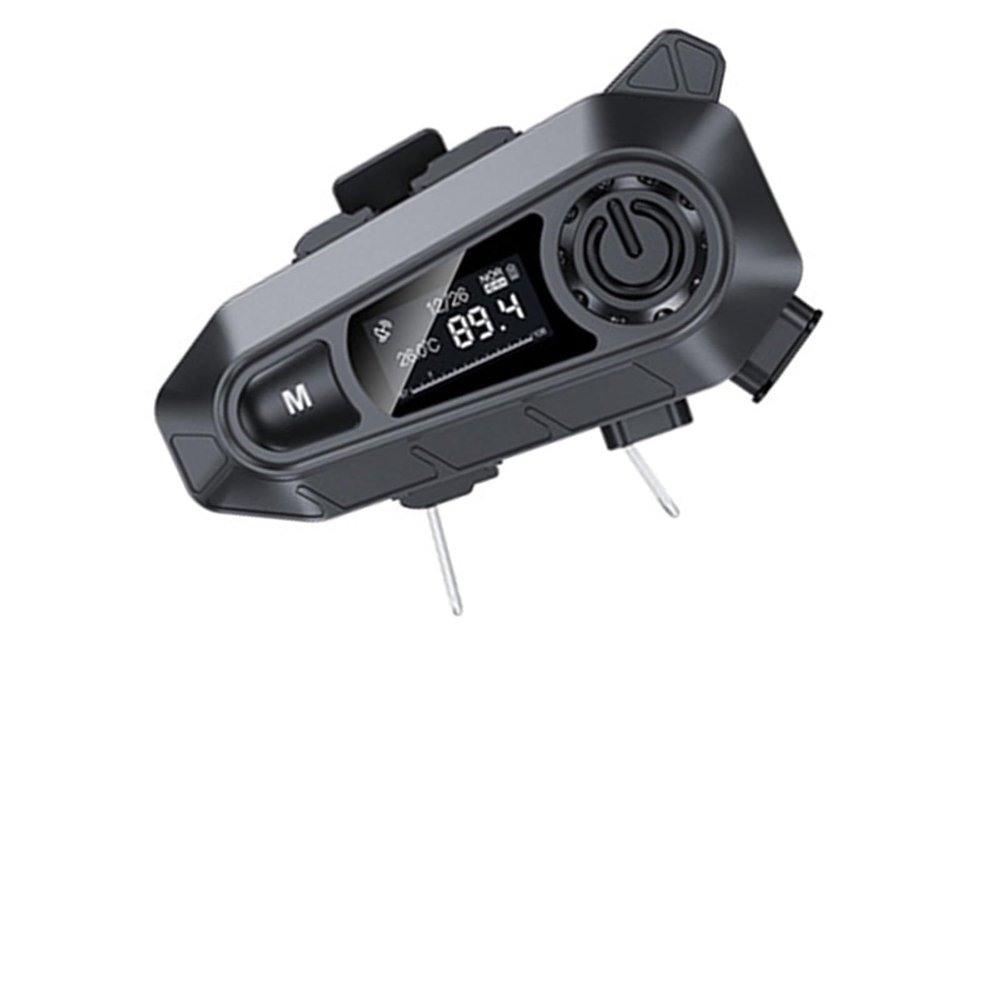 MOUDOAUER Rechargeable Motorcycle Headset Bluetooth Helmet Headphone Handsfree
