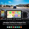 10 inch Car Stereo Dash Kit Replacement for Toyota Tacoma Radio Upgrade 2016-2021,QLED Touch Screen Head Unit w/Wired Wireless CarPlay Andriod Auto GPS Navigation FM/AM Radio Knob (2016-2021 4G+64G) view 4