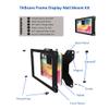 TABcare Acrylic Wall Mount Floating Frameless Display Case with Metal Standoff for iPad Pro 11 2024 2025 (White) view 3