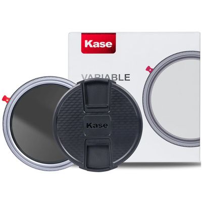 Kase 72mm Variable ND 1.5-8 Stops + CPL 2 in 1 SLR Camera Lens Filter, ND3 to ND236 Adjustable Multicoated Neutral Density and Circular Polarizing Effect Filter, HD Optical Glass, No Vignetting