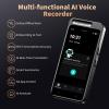 AI Voice Recorder, Digital Voice Recorder with Transcription & Summarize & Translation, 80GB Voice to Text Meeting Recorder and Transcriber, Support 134 Languages, AI Recorder Device for Lectures view 2