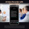 AI Voice Recorder, Digital Voice Recorder with Transcription & Summarize & Translation, 80GB Voice to Text Meeting Recorder and Transcriber, Support 134 Languages, AI Recorder Device for Lectures view 3