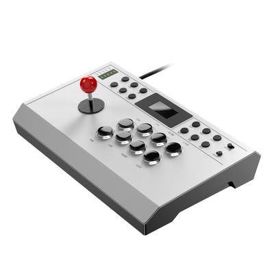 Nonbliep Wired Arcade Stick Compatible with PlayStation 5/PS4/PC/Android, for PS5 Fight Stick with Programming Function, Turbo Function, 9.8FT Braided Cable Fight Stick and Wired Connection
