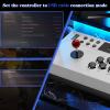 Nonbliep Wired Arcade Stick Compatible with PlayStation 5/PS4/PC/Android, for PS5 Fight Stick with Programming Function, Turbo Function, 9.8FT Braided Cable Fight Stick and Wired Connection view 2