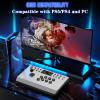 Nonbliep Wired Arcade Stick Compatible with PlayStation 5/PS4/PC/Android, for PS5 Fight Stick with Programming Function, Turbo Function, 9.8FT Braided Cable Fight Stick and Wired Connection view 3