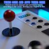 Nonbliep Wired Arcade Stick Compatible with PlayStation 5/PS4/PC/Android, for PS5 Fight Stick with Programming Function, Turbo Function, 9.8FT Braided Cable Fight Stick and Wired Connection view 4