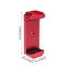 Aluminum Alloy Phone Clamp with 1/4 Screw Hole Adjustable Grip for 6-9cm Smartphones Metal Construction Tripod Mount Adapter for Tablet view 3