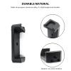 Aluminum Alloy Phone Clamp with 1/4 Screw Hole Adjustable Grip for 6-9cm Smartphones Metal Construction Tripod Mount Adapter for Tablet view 4