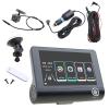 DVR 3 Cameras Inches Car Full High-Definition Video Recorder Auto Registrator with 3 Ways Cameras Video Recorder Camera Surveillance-Digital for Car Front and Back High-Definition view 3