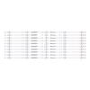 10pcs/Kit TV LED 65R6G 65A6G 65R6E4 65T51F 65C350KU 100021261 LB6508H V0 HD650Y1U71-T0L3-20200709 CRH-BX65Y1U713030T100506Q-REV1.2 view 1