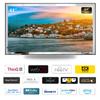 Soulaca 43 inches 4K UHD Smart Mirror TV with Obsidian Black Aluminum Frame Waterproof IP65 Bathroom Living Room Hidden TV webOS ATSC DTV ThinQ Voice Control Built-in Streaming Apps view 3