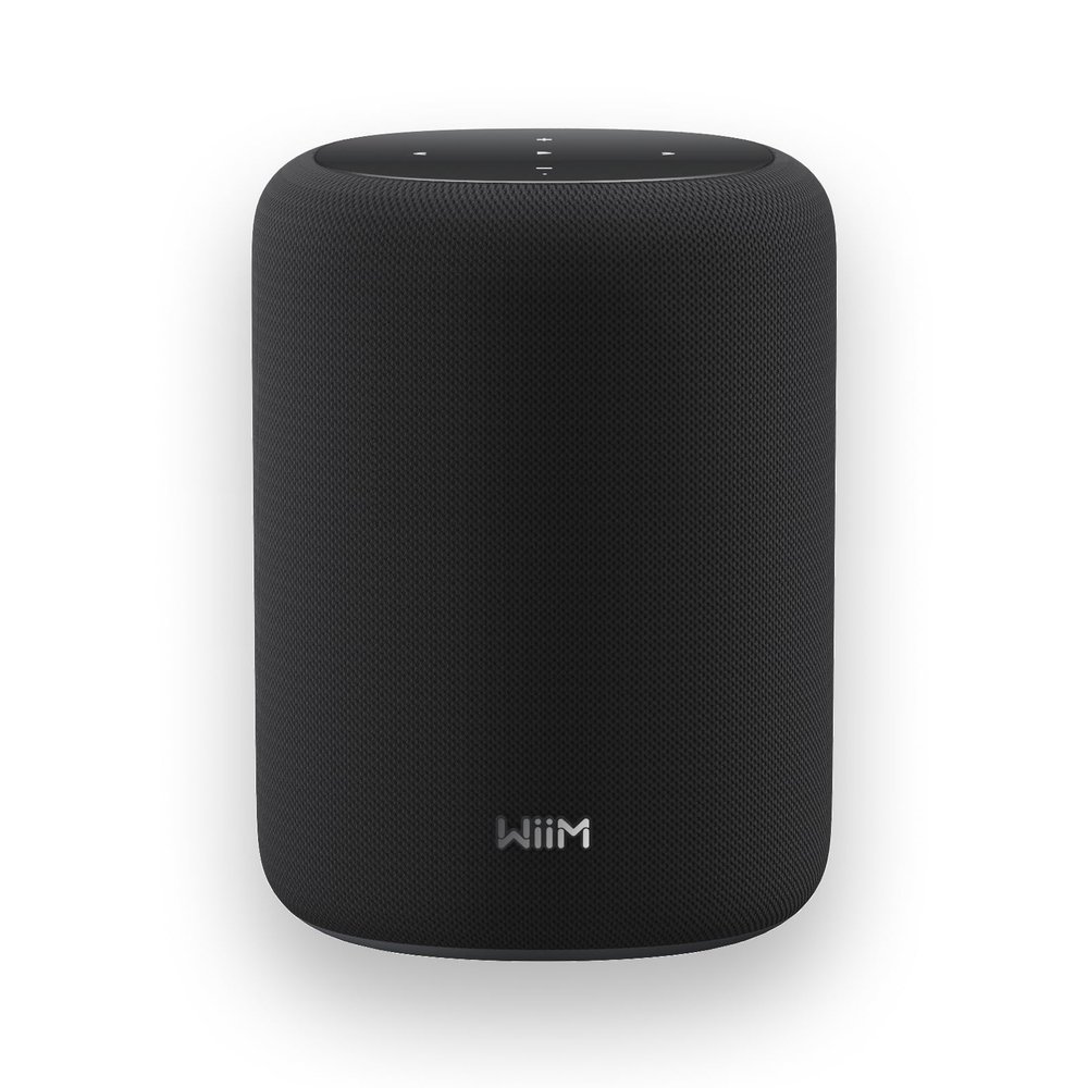 WiiM Sound Lite Smart Speaker, HiRes 24bit/192 kHz, AI RoomFit Room Correction, 100W Peak, WiFi 6E/Bluetooth 5.3, MultiRoom & Stereo Pairing, Black